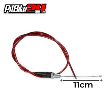 CABLE ACELERADOR ROJO PARA PUÑO RAPIDO