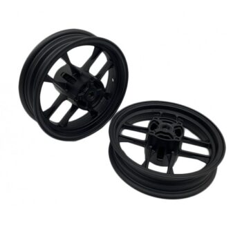 LLANTAS ULTRALIGERAS 4 TALADROS NEGRAS