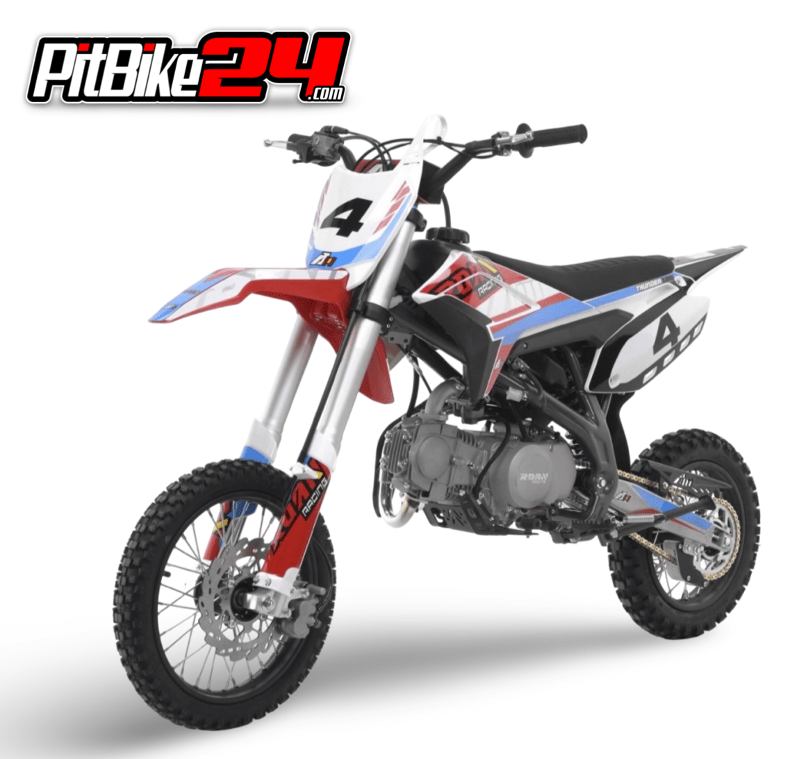 PIT BIKE 125CC 14/12 APOLLO THUNDER CON 4 MARCHAS