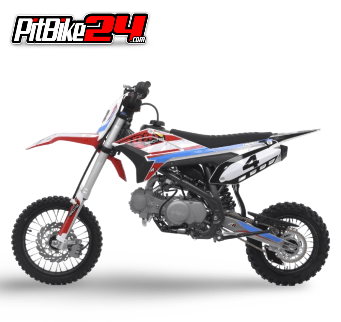 PIT BIKE 125CC 14/12 APOLLO THUNDER CON 4 MARCHAS - Imagen 3