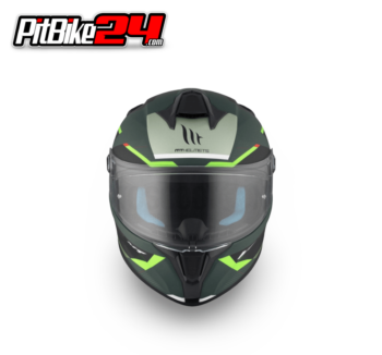 CASCO MT HELMETS FF106B TARGO S KAY VERDE MATE-NEGRO