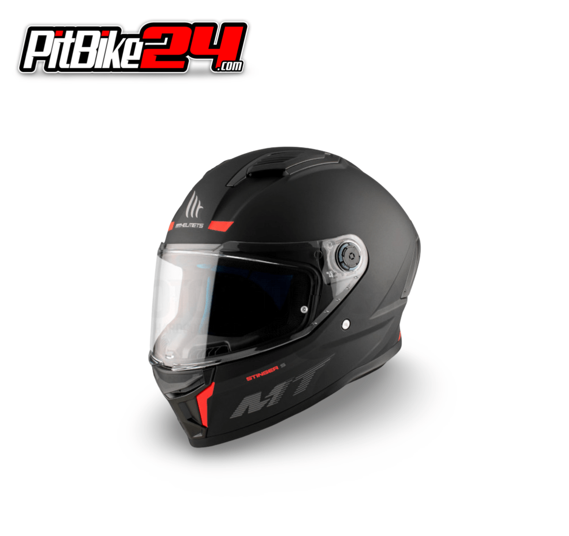 CASCO INTEGRAL MT STINGER 2 A1 NEGRO MATE