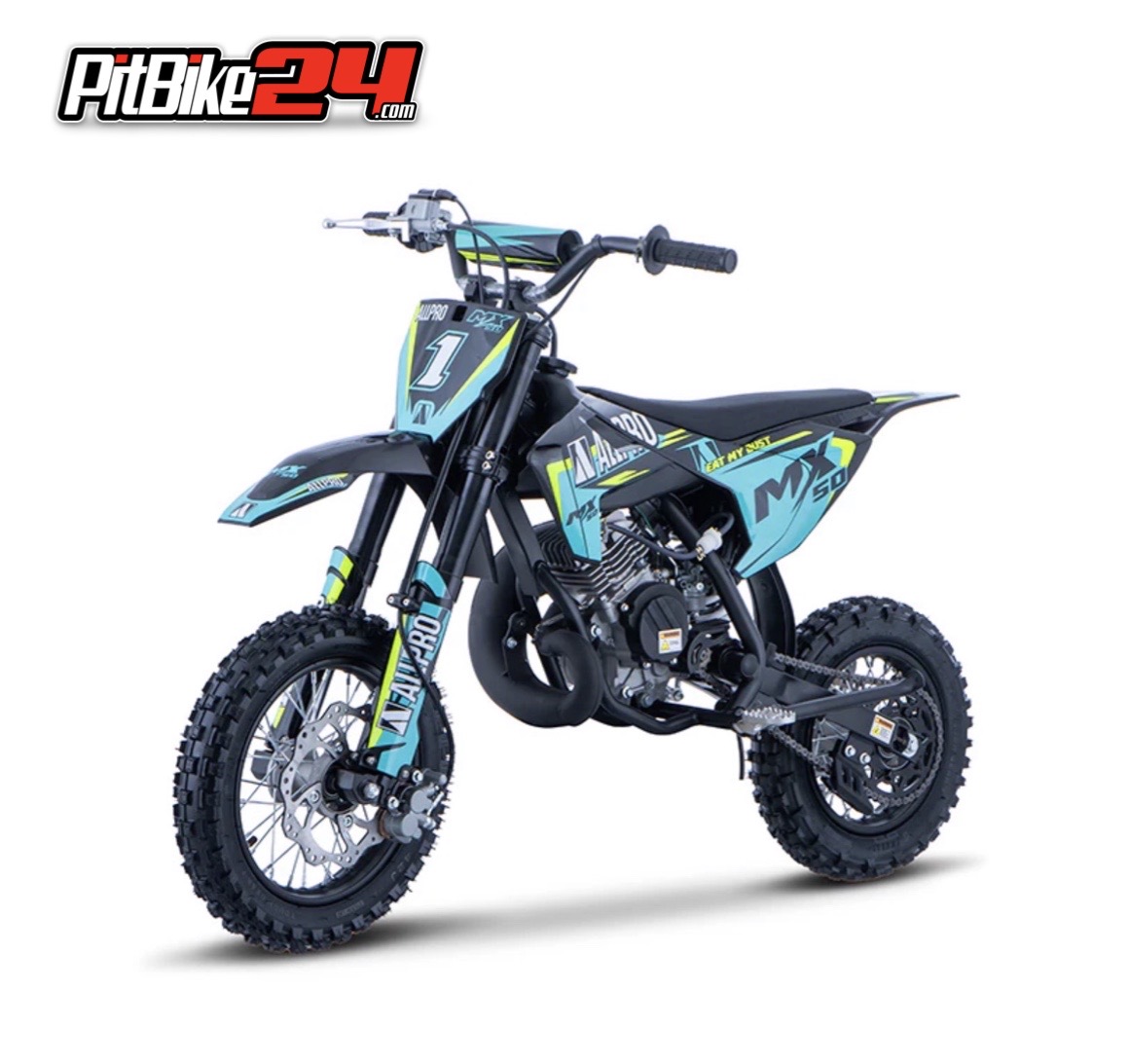 PITBIKE INFANTIL MINICROSS 50CC MX 2T AC LLANTA 12/10 ALLPRO